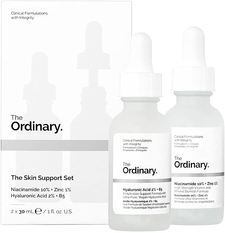 Zestaw - The Ordinary The Skin Support Set (f/ser/2x30ml) — Zdjęcie N1