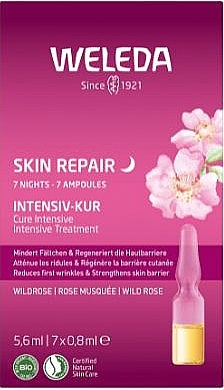 Intensywne serum do twarzy w ampułkach - Weleda Skin Repair Cure Intensive Treatment — Zdjęcie N1