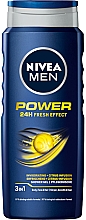 Odświeżający żel pod prysznic dla mężczyzn - NIVEA MEN Power Fresh — Zdjęcie N1
