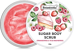 Kup Cukrowy peeling do ciała Truskawka i Malina - Botanioteka Sugar Body Scrub Strawberries & Wild Raspberries