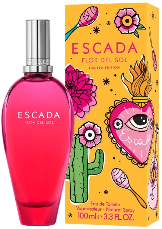 Escada Flor Del Sol Limited Edition - Woda toaletowa — Zdjęcie N3