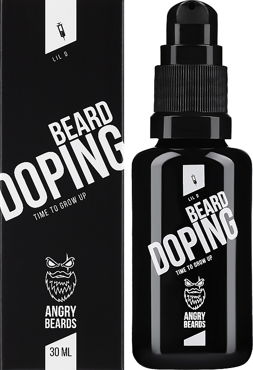 PREZENT! Serum na porost brody - Angry Beards Beard Doping — Zdjęcie N2