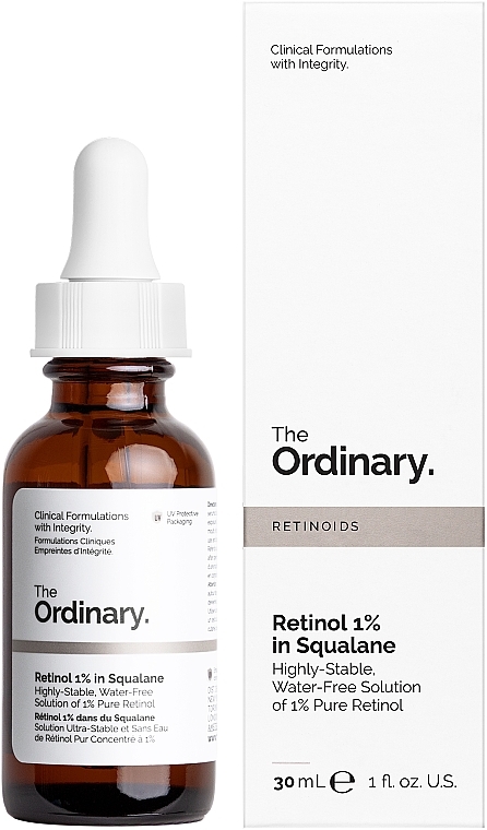 The Ordinary Retinol 1% in Squalane - Serum do twarzy Retinol 1% i skwalan — Zdjęcie N2