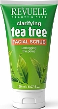 Oczyszczający peeling do twarzy - Revuele Tea Tree Clarifying Facial Scrub — Zdjęcie N1