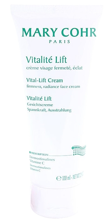 Krem liftingujący do skóry tłustej i normalnej - Mary Cohr Creme Vitalite Lift — Zdjęcie N3