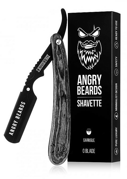 Brzytwa do golenia - Angry Beards Shavetta Garrigue