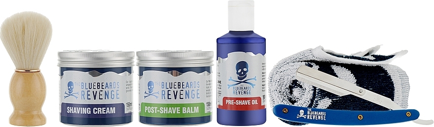 Zestaw, 6 produktów - The Bluebeards Revenge Cut-Throat Shaving Set — Zdjęcie N2