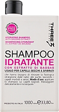 Nawilżający szampon z ekstraktem z baobabu - Faipa Roma Three Hair Care Idratante Shampoo — Zdjęcie N3