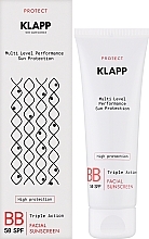 Krem BB z filtrem przeciwsłonecznym - Klapp Multi Level Performance Sun Protection BB Cream SPF50 — Zdjęcie N2