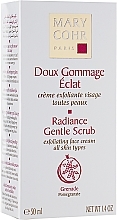 Peeling gommage o podwójnym działaniu - Mary Cohr Radiance Gentle Scrub — Zdjęcie N1