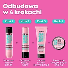 Odżywka wiążąca do bardzo zniszczonych włosów - Matrix Insatacure Build A Bond Conditioner — Zdjęcie N5