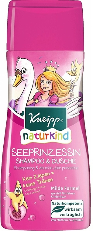 Żel-szampon do ciała dla dzieci Księżniczka - Kneipp Sea Princess Shampoo and Shower Gel — фото N1