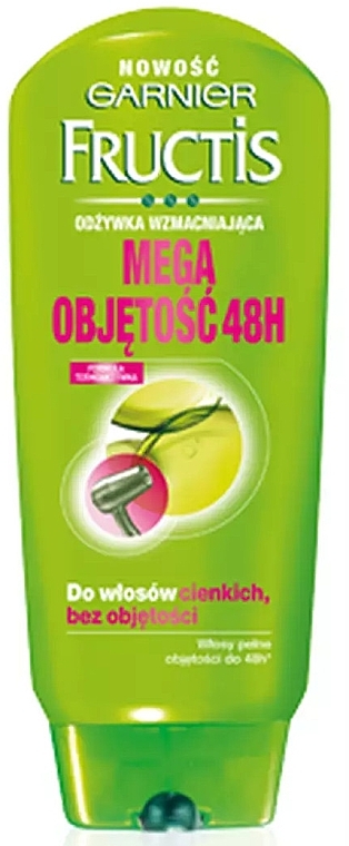 Balsam-odżywka do włosów Mega Objętość 48 h - Garnier Fructis Mega Volume 48H — Zdjęcie N1