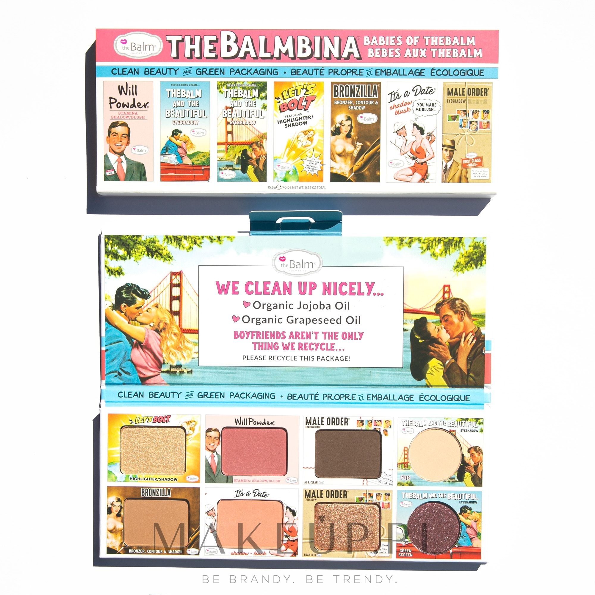 Paleta do makijażu - theBalm The Balmbina Babies Of theBalm Palette — Zdjęcie 15.6 g