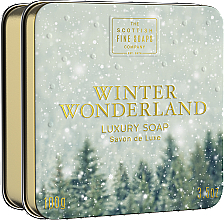 Mydło do ciała w metalowej puszce - Scottish Fine Soaps Winter Wonderland Luxury Soap — Zdjęcie N1