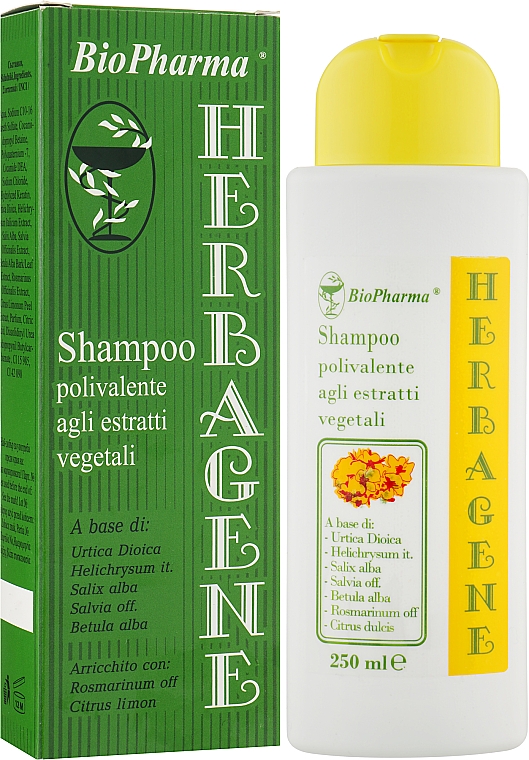 Szampon do pielęgnacji włosów - Biopharma Herbagene Shampoo — Zdjęcie N3