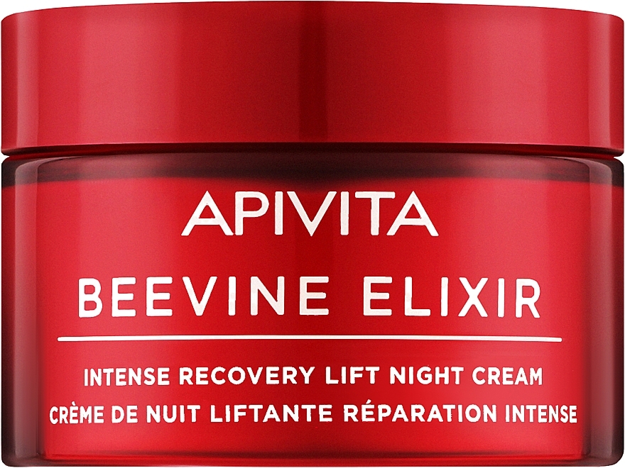 Ujędrniający krem na noc o działaniu regenerującym - Apivita Beevine Elixir Intense Recovery Lift Night Cream — Zdjęcie N1