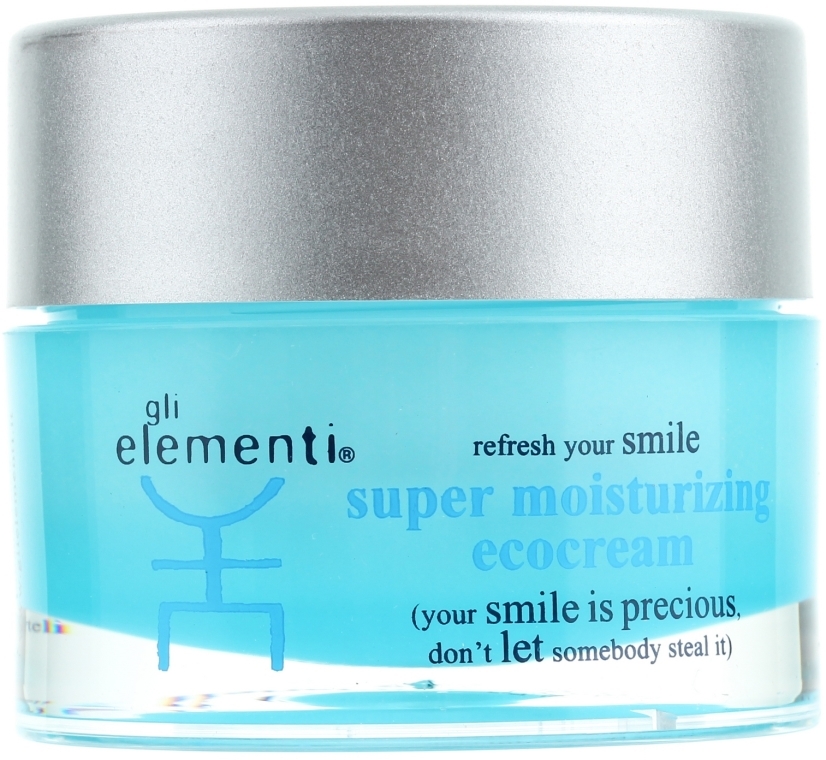 Supernawilżający krem do twarzy - Gli Elementi Super-moisturizing Ecocream