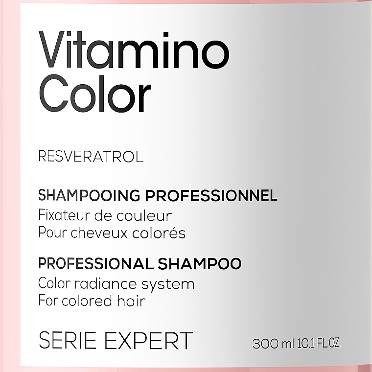 Witaminowy szampon do włosów farbowanych - L'Oreal Professionnel Serie Expert Vitamino Color Resveratrol Shampoo — Zdjęcie N3