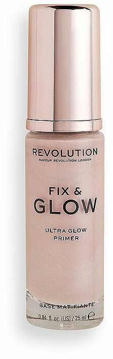 Rozświetlająca baza pod makijaż - Makeup Revolution Fix & Glow Primer — Zdjęcie N1