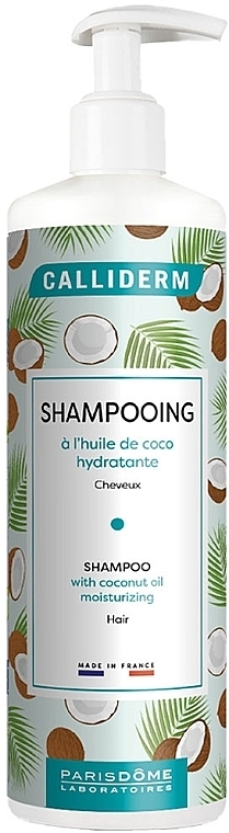 Szampon do włosów z olejkiem kokosowym - Calliderm Shampoo with Coconut Oil — Zdjęcie N1