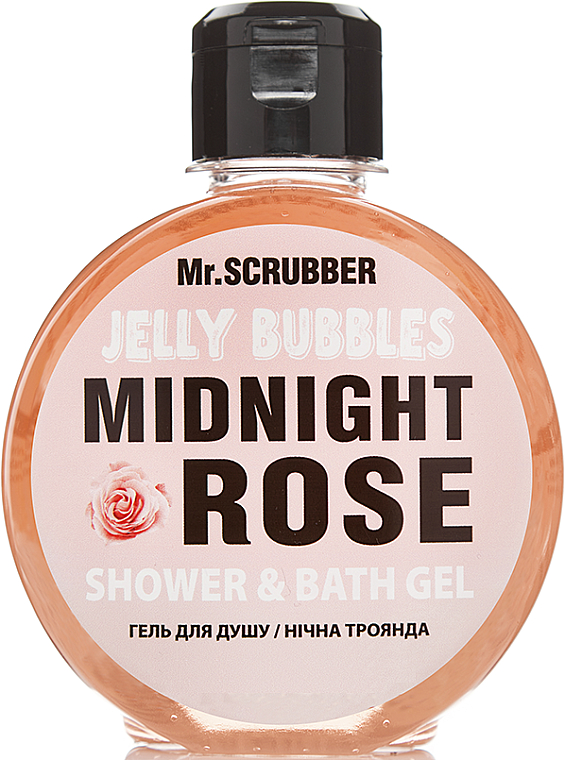 Żel pod prysznic - Mr.Scrubber Jelly Bubbles Midnight Rose Shower & Bath Gel — Zdjęcie N1