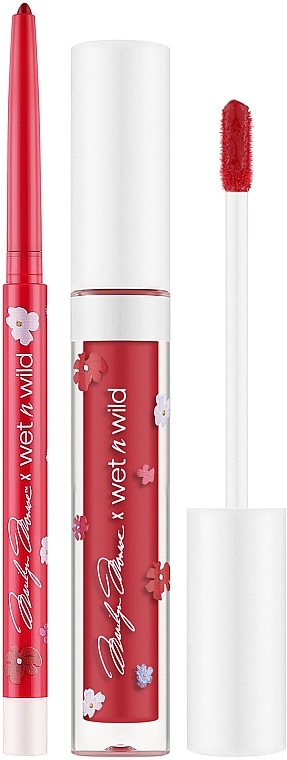 Zestaw - Wet N Wild x Marilyn Monroe Icon Lip Liner & Gloss Set (lip/gloss/3,2ml + lip/liner/0,25g) — Zdjęcie N2