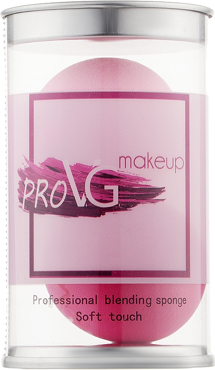Gąbki do makijażu, różowe, 2 szt. - PROVG Blending Sponge Soft Touch Pink — Zdjęcie N2