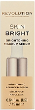 Rozświetlający primer pod makijaż - Makeup Revolution Skin Bright Brightening Makeup Serum — Zdjęcie N2