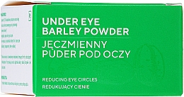 Jęczmienny puder pod oczy - Ecocera Under Eye Barley Powder  — Zdjęcie N2