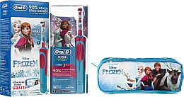 Kup Elektryczna szczoteczka do zębów dla dzieci + piórnik - Oral-B Frozen Toothbrush