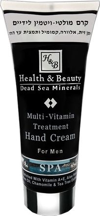 Leczniczy multiwitaminowy krem do rąk - Health And Beauty Multi-Vitamin Treatment Hand Cream For Men