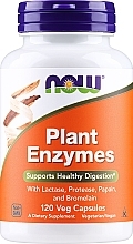 Suplement diety z mieszanką enzymów roślinnych - Now Foods Plant Enzymes — Zdjęcie N1