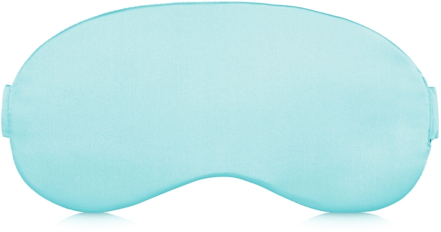 Maska do snu Soft Touch, miętowa (20 x 8 cm) - MAKEUP — Zdjęcie N3