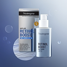 Krem do twarzy na dzień - Neutrogena Anti-Age Retinol Boost Day Cream SPF 15 — Zdjęcie N2
