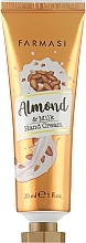 Krem do rąk Migdał i mleko - Farmasi Almond & Milk Hand Cream — Zdjęcie N1