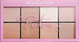 Paleta do konturowania twarzy - Makeup Revolution X Petra Xoxo Highlight & Contour Palette — Zdjęcie N1