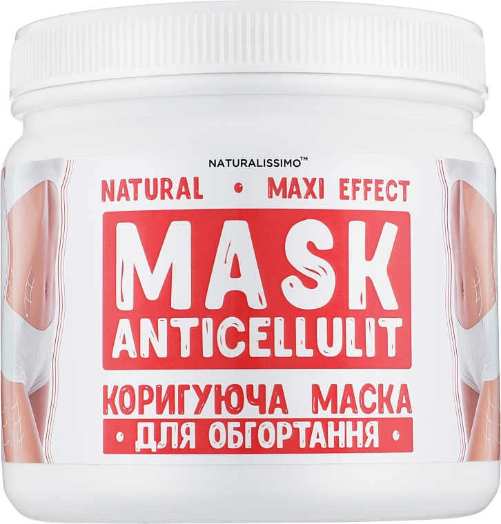 Antycellulitowa maska - Naturalissimo Maxi-effect — Zdjęcie N1