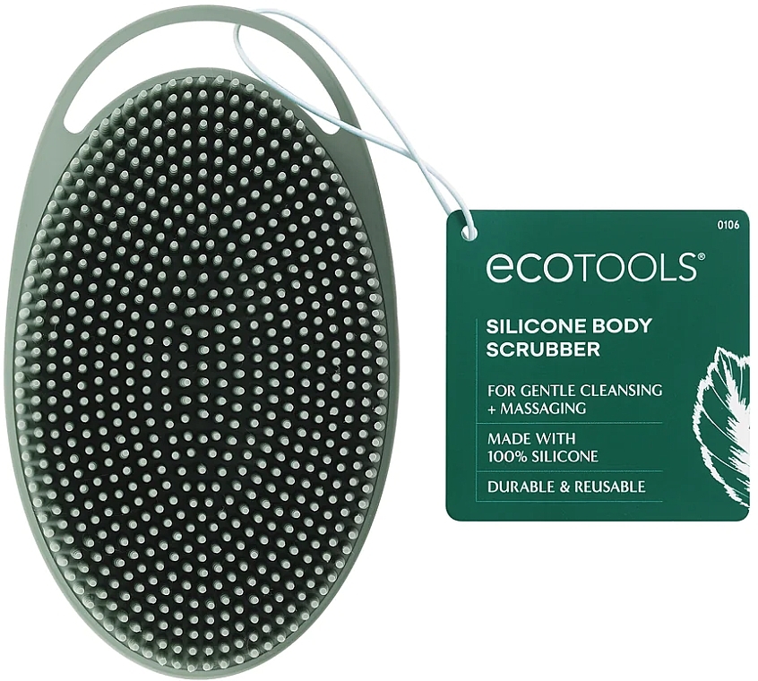 Silikonowa skrobaczka do ciała - EcoTools Silicone Body Scrubber — Zdjęcie N1