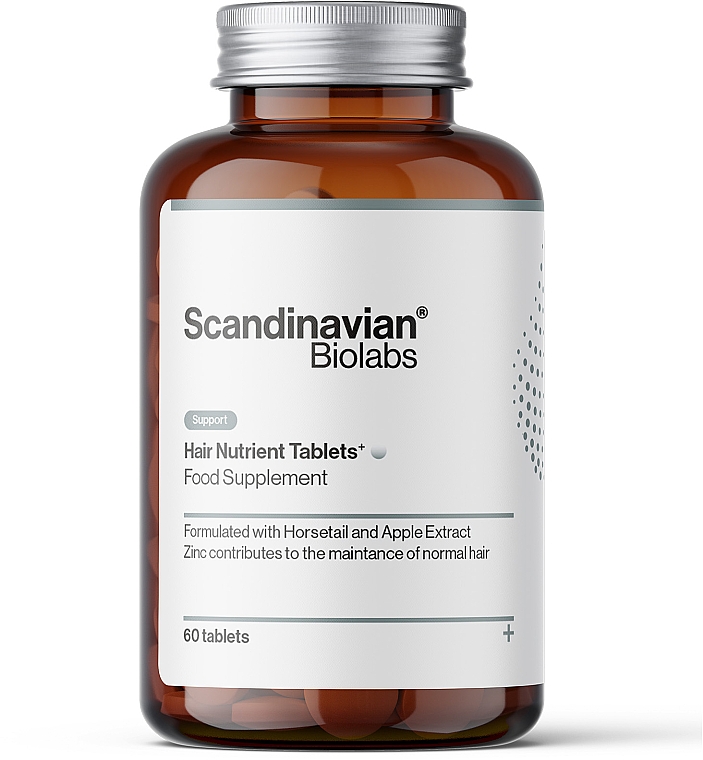 Odżywcze tabletki do włosów - Scandinavian Biolabs Hair Nutrient Tablets Food Supplement — Zdjęcie N1