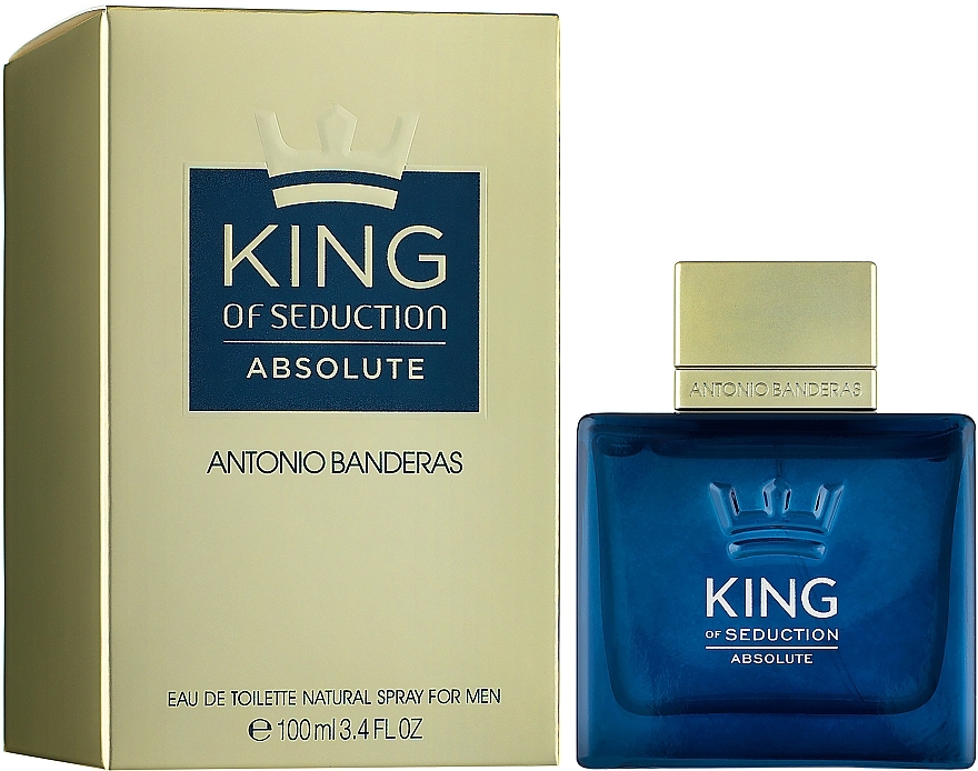 PRZECENA! Antonio Banderas King of Seduction Absolute - Woda toaletowa * — Zdjęcie N2