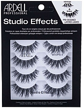 Zestaw sztucznych rzęs na pasku - Ardell Prof Studio Effects Wispies False Eyelashes Black — Zdjęcie N1