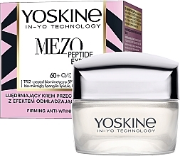 Ujędrniający krem przeciwzmarszczkowy 60+ - Yoskine Mezo Peptide Expert Firming Anti-Wrinkle Cream — Zdjęcie N1