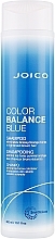 Szampon do włosów w odcieniach jasnego brązu - Joico Color Balance Blue Shampoo — Zdjęcie N1