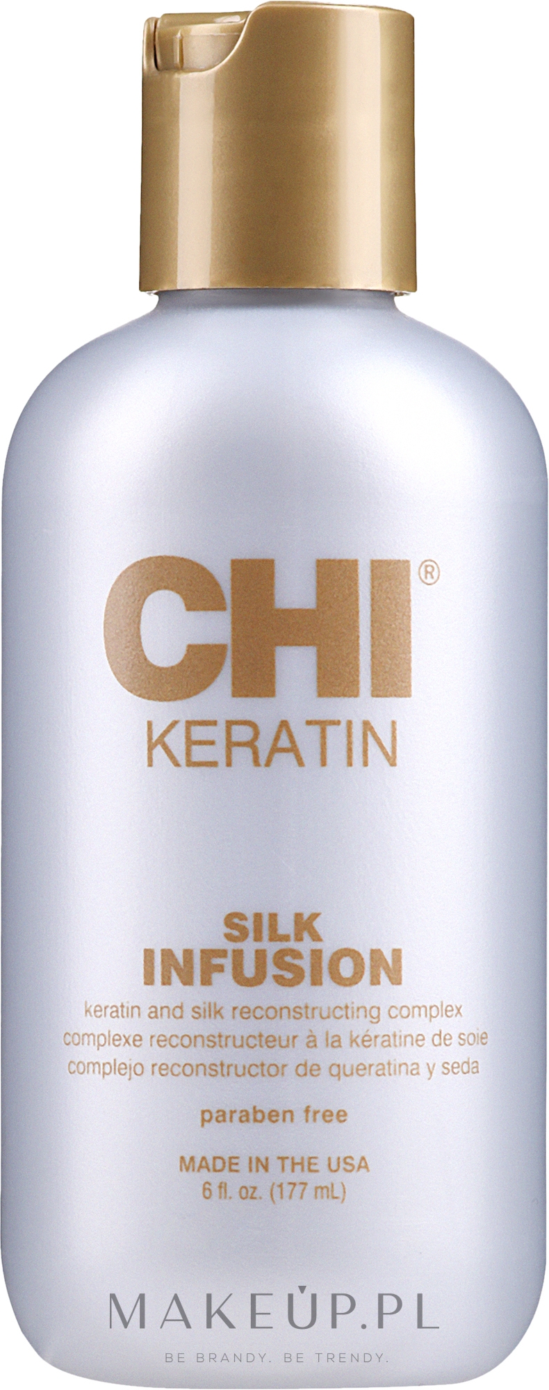 Jedwab keratynowy do włosów - CHI Keratin Silk Infusion — Zdjęcie 177 ml