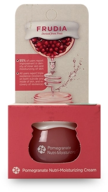 Odżywczy krem do twarzy - Frudia Nutri-Moisturizing Pomegranate Cream (miniprodukt) — Zdjęcie N1