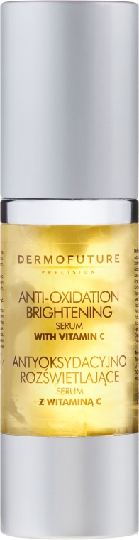 Antyoksydacyjno-rozświetlające serum do twarzy na noc z witaminą C - DermoFuture Anti-Oxydation — Zdjęcie N2