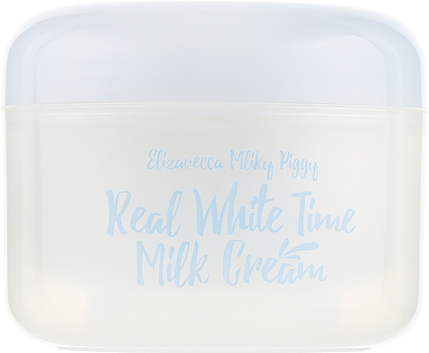 Rozjaśniający krem ​​do twarzy - Elizavecca Milky Piggy Real White Time Milk Cream — Zdjęcie N2