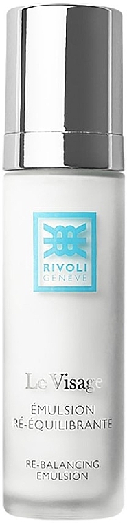 Łagodząca emulsja do twarzy - Rivoli Geneve Le Visage Re-Balancing Emulsion — Zdjęcie N1