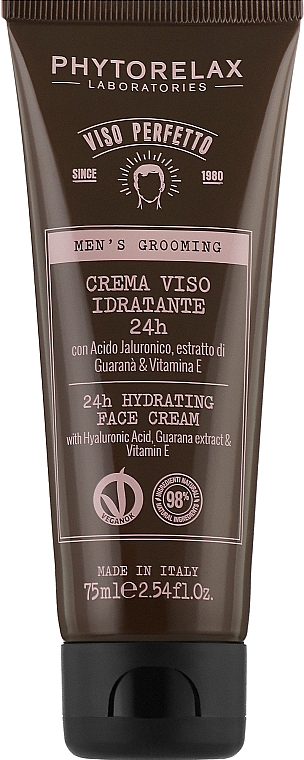 Krem nawilżający do twarzy - Phytorelax Laboratories Men's Grooming Hydrating Face Cream